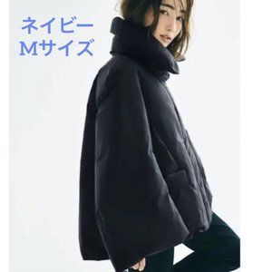 Jil Sander x Uniqlo +J down puffer coat black from Japan, medium